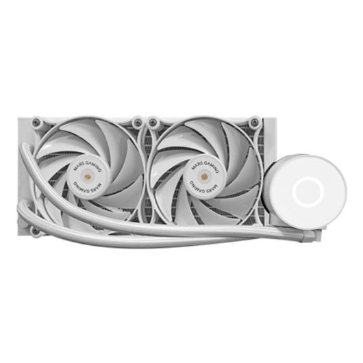Refrigeración Líquida Mars Gaming ML-PRO240 370mm 2 Ventiladores Blanco