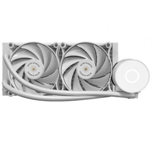 Refrigeración Líquida Mars Gaming ML-PRO240 370mm 2 Ventiladores Blanco