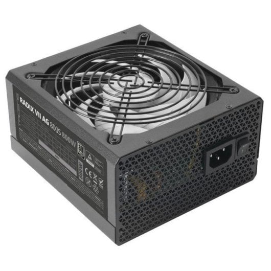 Tacens RADIX VII AG 800S Fonte de Alimentação ATX 800W 10 Anos Garantia 80 Plus Silver 87% Preta