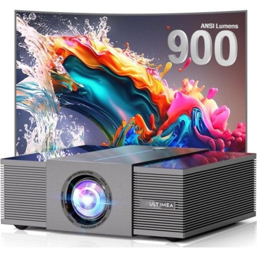 Ultimea Apollo P60 Proyector 1080p Nativo WiFi/Bluetooth 900 ANSI Lúmenes