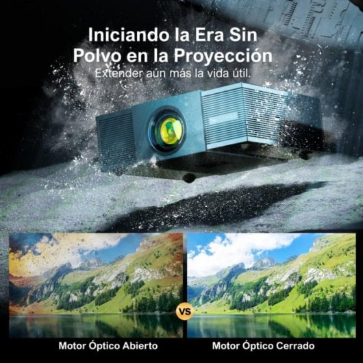 Ultimea Apollo P60 Proyector 1080p Nativo WiFi/Bluetooth 900 ANSI Lúmenes