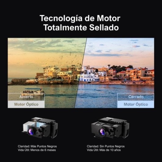 Proyector Ultimea Apollo P10 HD 300 Lúmenes 150" LED LCD WLAN Portabel Autofokus