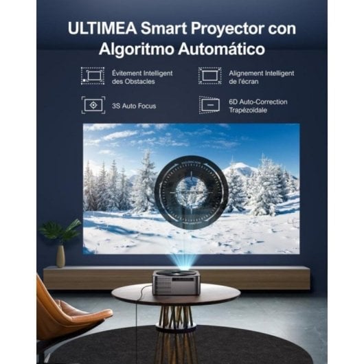 Beamer Ultimea Apollo P40 FullHD 700 Lumen 150" LED LCD WiFi Smart Portabel