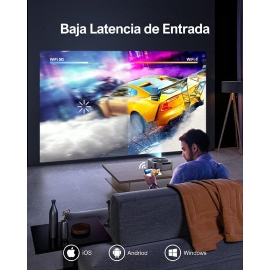 Beamer Ultimea Apollo P40 FullHD 700 Lumen 150" LED LCD WiFi Smart Portabel