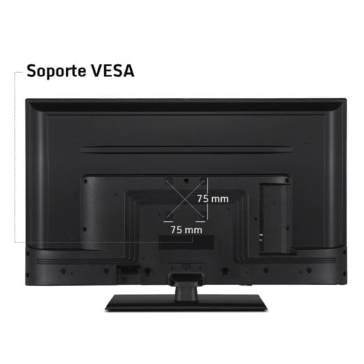 Téléviseur intelligent LED sans cadre HD Ready Nilait Prisma 32HD7004SPC 32" avec support central VIDAA