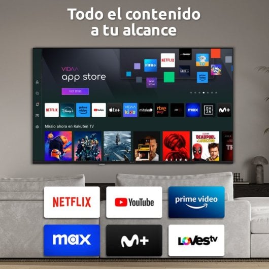 Nilait Prisma 50UD7004S 50" LED UHD 4K Smart TV VIDAA