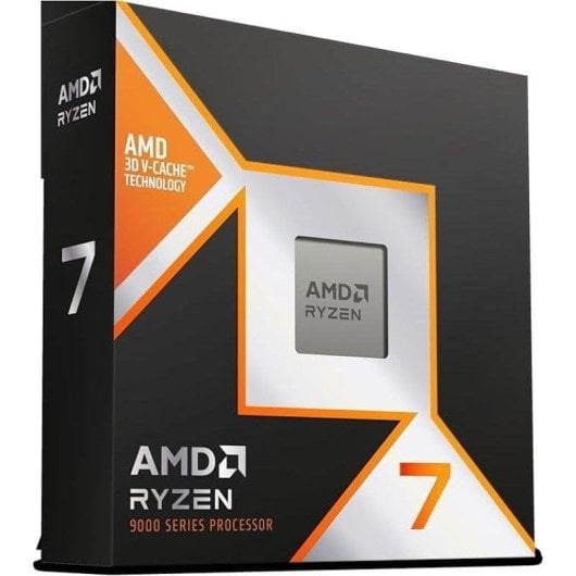Prozessor AMD Ryzen 7 9800X3D 8 Kerne 4,7 GHz Basistakt 5,2 GHz Turbo-Takt 3D V-Cache