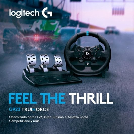 Logitech Pack G923 Volante y Pedales para PS4/PS5/PC + Logitech G435 LIGHTSPEED Auriculares Gaming