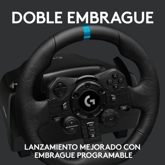 Logitech Pack G923 Volante y Pedales para PS4/PS5/PC + Logitech G435 LIGHTSPEED Auriculares Gaming