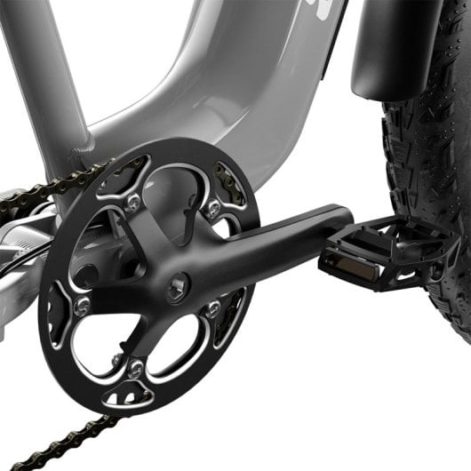 Shengmilo S600-13 Bicicleta Eléctrica de Montaña 26'' para Adultos 2000W con Motor Dual 17.5Ah 840Wh Gris