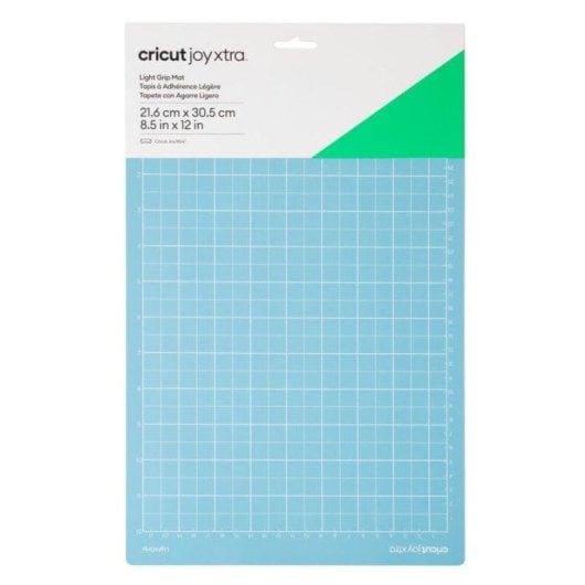 Base de corte Cricut Joy Xtra Azul 21,6 x 30,5 cm aderência leve