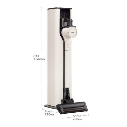 Aspirador sem Fio LG A9T-PRIME1C Kompressor 260W 60min Filtro HEPA Capacidade 1,05L Animais