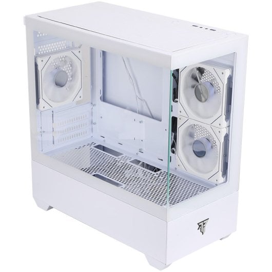 Tempest Lumina ARGB M-ATX Cristal Templado USB 3.0 Blanca