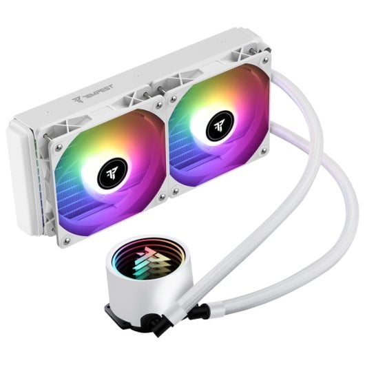 Tempest Iceflow Refrigeración Líquida 240 ARGB Kit Liquid Cooler Blanca