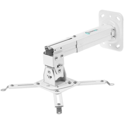 Onkron K3A-W Soporte Proyector Techo Inclinable y Giratorio Máx 10Kg Blanco