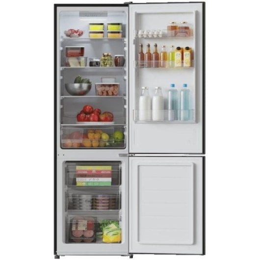 Bolero CoolMarket Combi 262 Frigorífico Combi 262L Clase E Negro