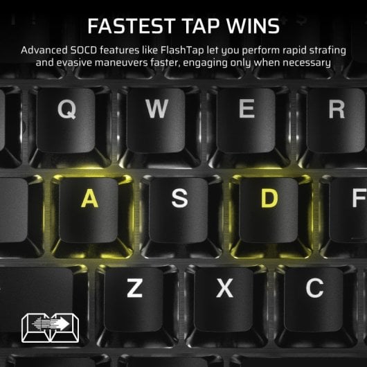 Corsair K70 PRO TKL Teclado Mecânico Gaming RGB Switch MLX Preto