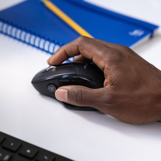 JLab JBuds Mouse Ratón Óptico Inalámbrico Bluetooth 2400 DPI Negro