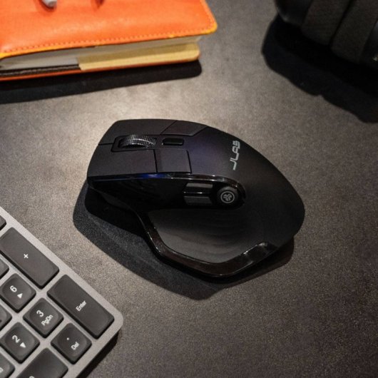JLab Epic Ratón Óptico Inalámbrico Bluetooth 2400 DPI Negro