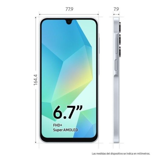 Samsung Galaxy A16 4G 4Go Gris 6,7" 128Go NFC