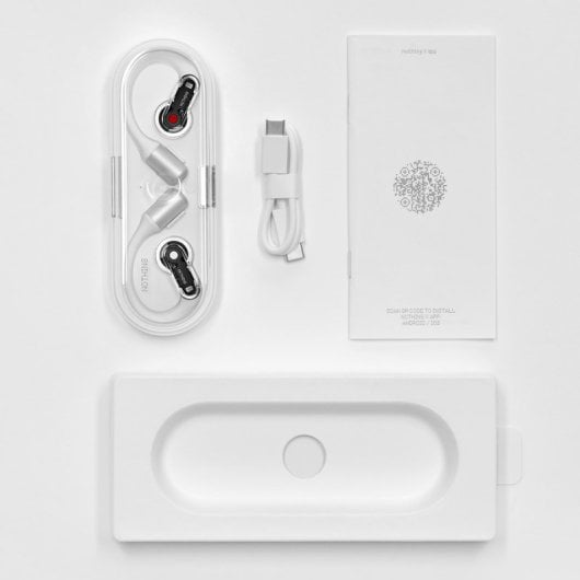 Nothing Ear (open) Auriculares Bluetooth con Tecnología Open Sound Blancos