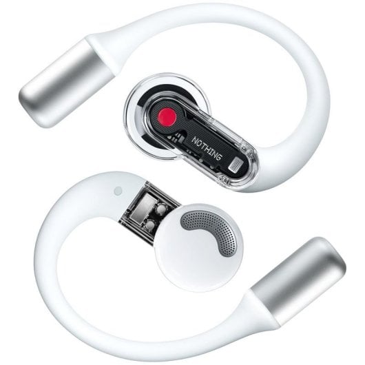 Nothing Ear (open) Auriculares Bluetooth con Tecnología Open Sound Blancos