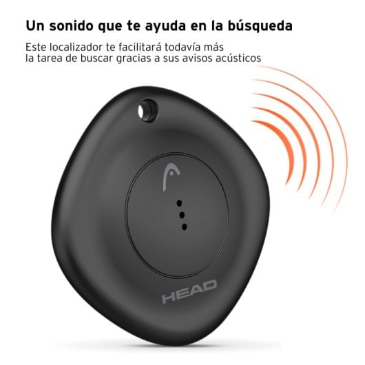 Head Object Locator, kompatibel mit Apple Integrated Speaker IP66, Schwarz