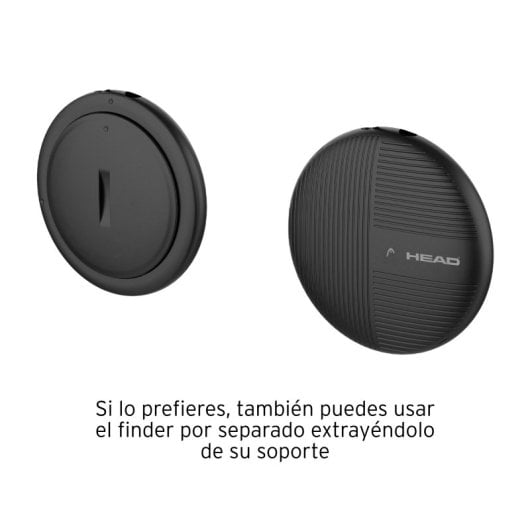 Head Localizador Refletor para Bicicletas Compatível com Apple Altifalante Integrado IP66 Preto