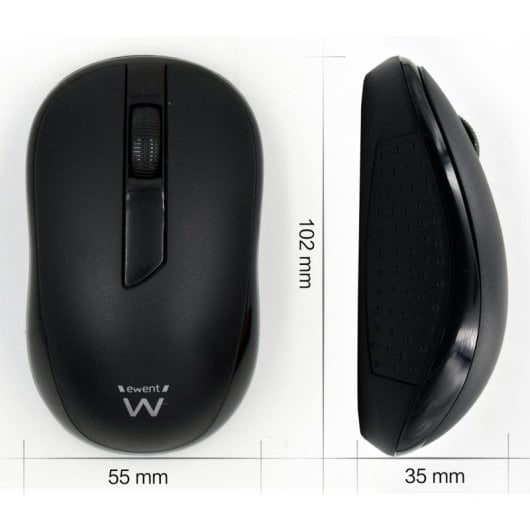 Mouse ottico wireless Ewent Ew3223 1000 dpi Nero