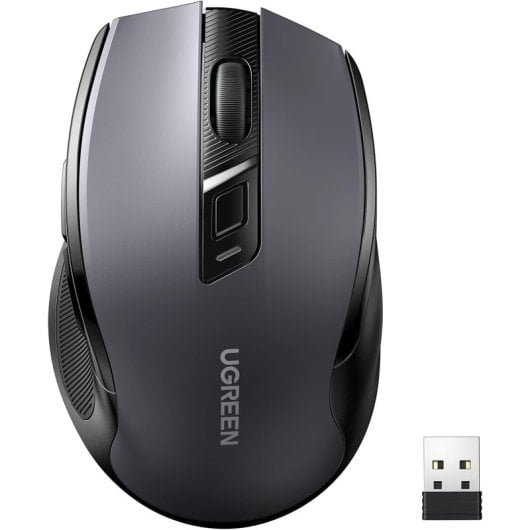 Ugreen MU006 Kabellose optische Maus 4000 DPI Schwarz