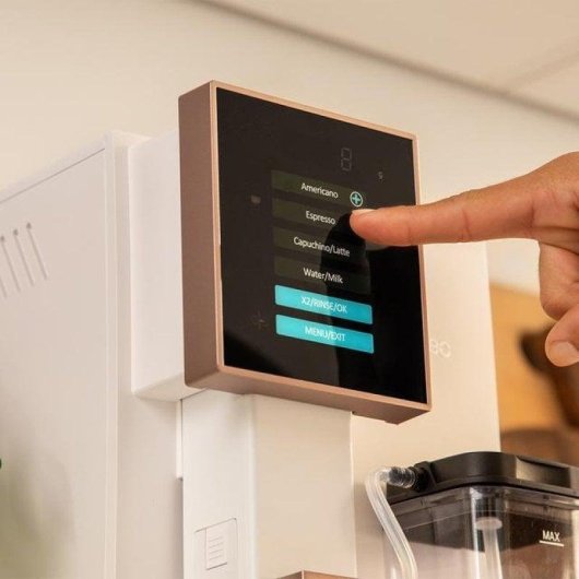 Cecotec Cremmaet Compactccino Cafetera Superautomática Compacta 19 Bares Tanque de Leche Blanca/Rosa