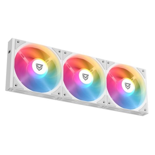 Nfortec Stellar Modular A-RGB Zusatzventilator Weiß