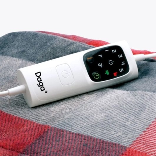Daga Relax Manta Eléctrica Suave Plus con Bolsillos 150x110cm Rojo