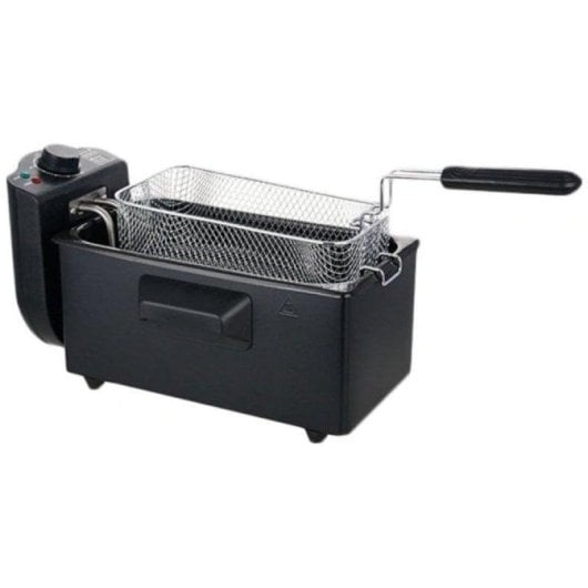 Friteuse Emerio DF-120482.2 3L 2000W Acier Inoxydable Sécurité Thermostat