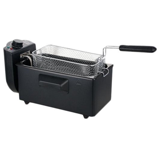 Friteuse Emerio DF-120482.2 3L 2000W Acier Inoxydable Sécurité Thermostat