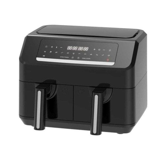 Fritadeira de Ar Emerio AF-130376.1 7.2L 2400W Dual Cook Painel Tátil Desidratador