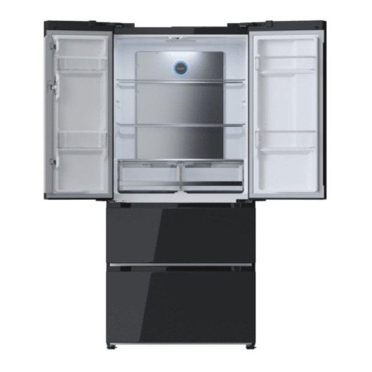 Kühlschrank Amerikanisch Cecotec Bolero Coolmarket FD 436 Total No Frost 183cm 436L E Schwarz