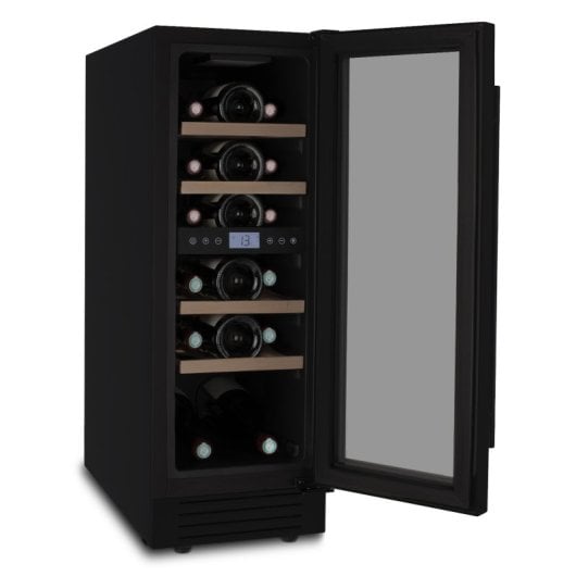Les Petits Champs CAVCEDB17 Adega de Vinhos 17 Garrafas 53L G Preta