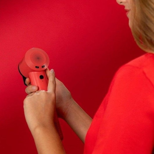 Sèche-cheveux Ionique Professionnel Cecotec IoniCare Rockstar Style 1500W 4 Températures 3 Vitesses Accessoires Rouge