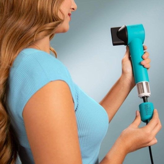 Sèche-cheveux Ionique Professionnel Cecotec IoniCare RockStar Style 1500W 4 Températures 3 Vitesses Accessoires Bleu