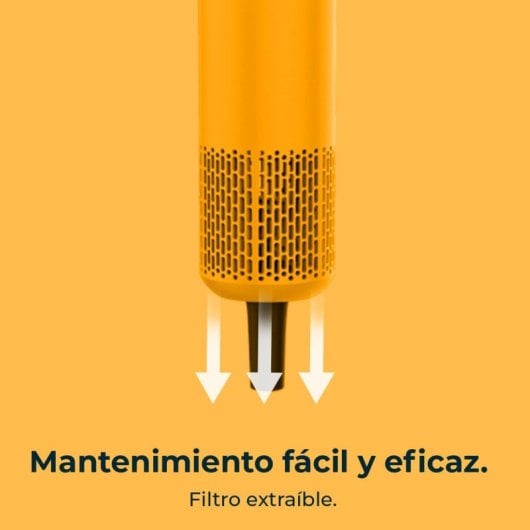 Cecotec Ionicare Rockstar Style Secador de Pelo 1500W Amarillo