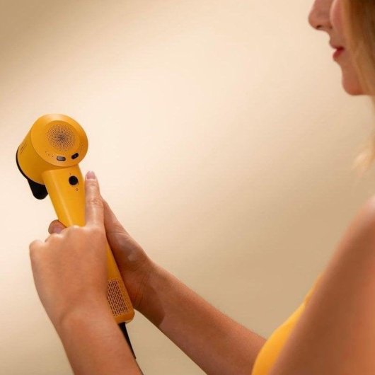 Cecotec Ionicare Rockstar Style Secador de Pelo 1500W Amarillo