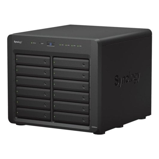 Servidor NAS torre Synology 12 baías 16GB RAM Xeon D-1531 10GbE DS3622xs+