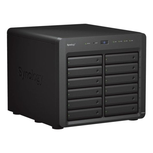 Servidor NAS torre Synology 12 baías 16GB RAM Xeon D-1531 10GbE DS3622xs+