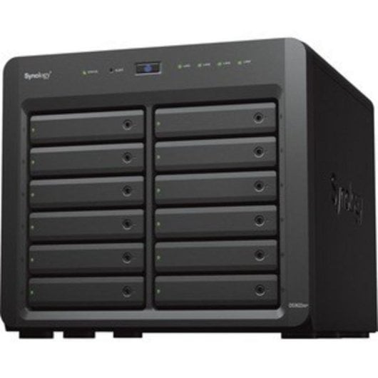 Servidor NAS torre Synology 12 baías 16GB RAM Xeon D-1531 10GbE DS3622xs+
