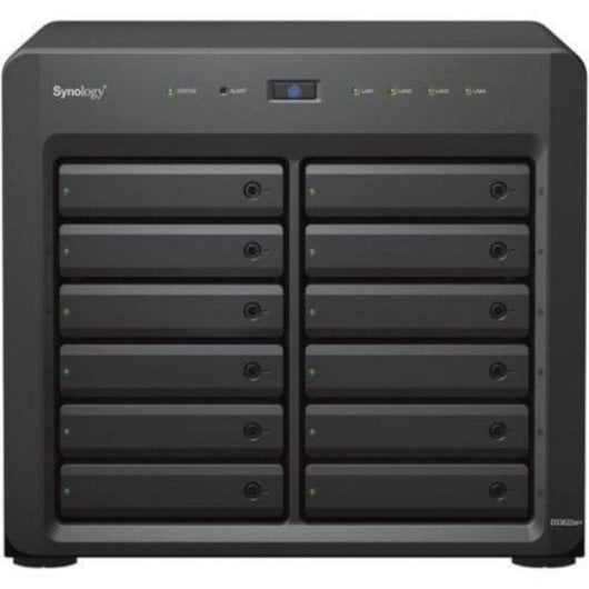 Servidor NAS torre Synology 12 baías 16GB RAM Xeon D-1531 10GbE DS3622xs+