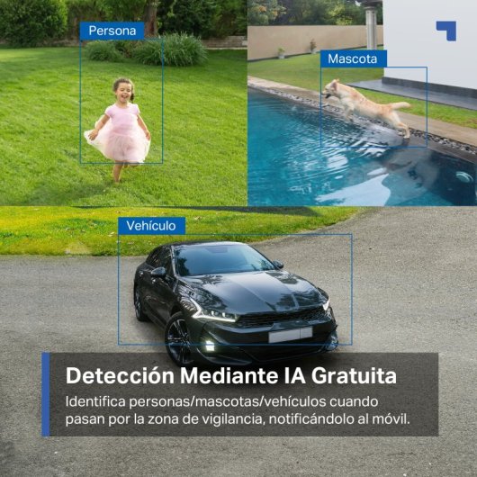 Tapo C425 Kit Cámara de Vigilancia con Panel Solar y Batería, 2K QHD, Detección IA Gratuita Avanzada, Visión Nocturna a 