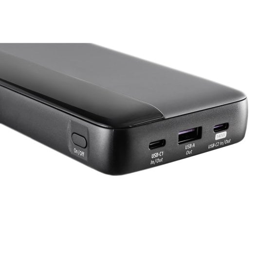 Intenso Powerbank HE25000 Batería Portátil USB/USB-C 25000aAh Gris