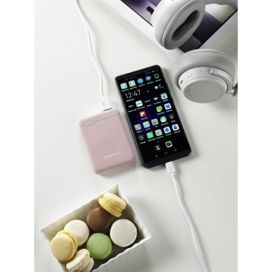 Intenso XS5000 Powerbank Batería Portátil USB-C 5000mAh Rosa