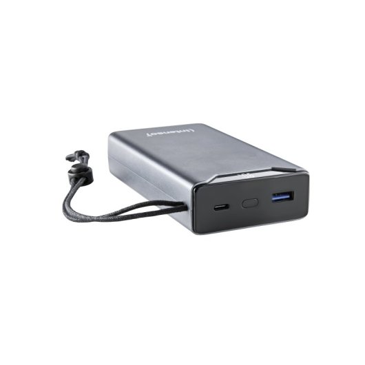 Intenso F20000 Powerbank Bateria Portátil USB-C + USB-A 20000mAh Cinzenta